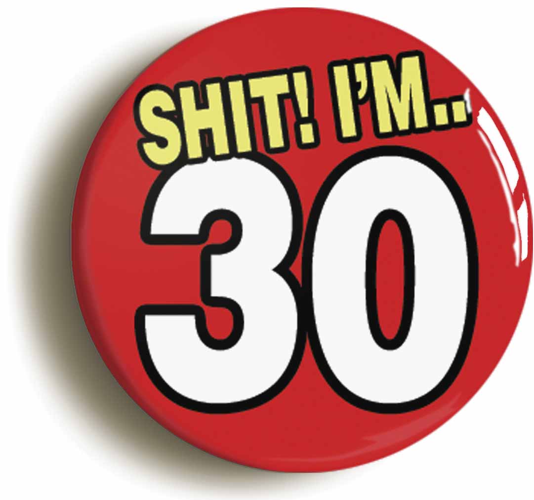 A picture of a button badge
