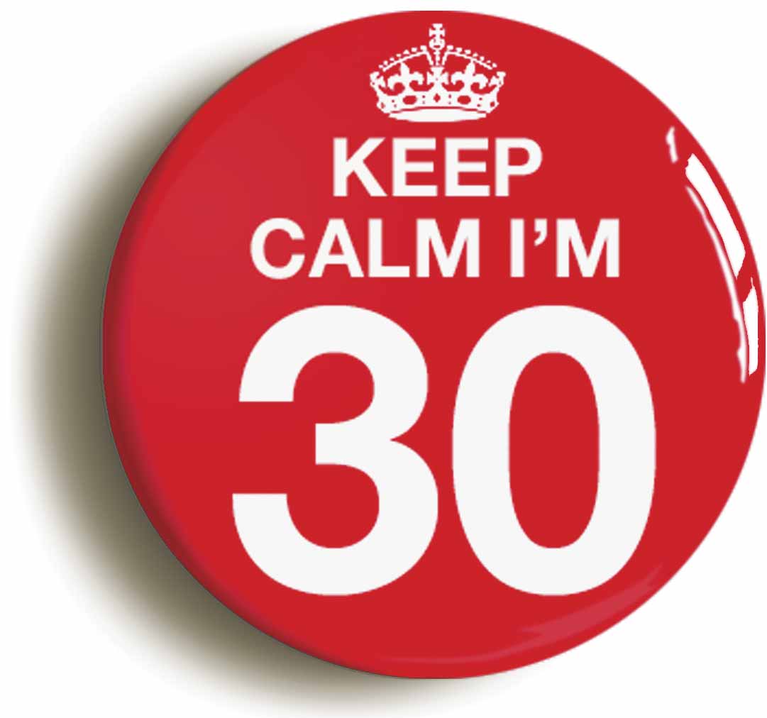 A picture of a button badge