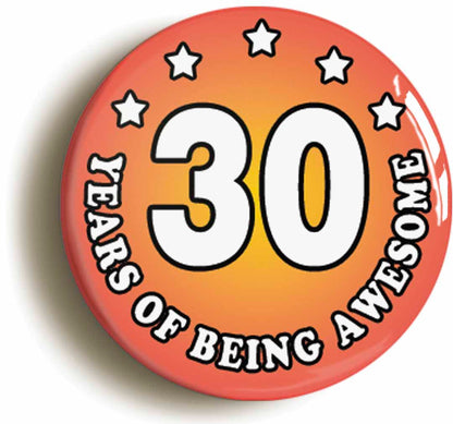 A picture of a button badge