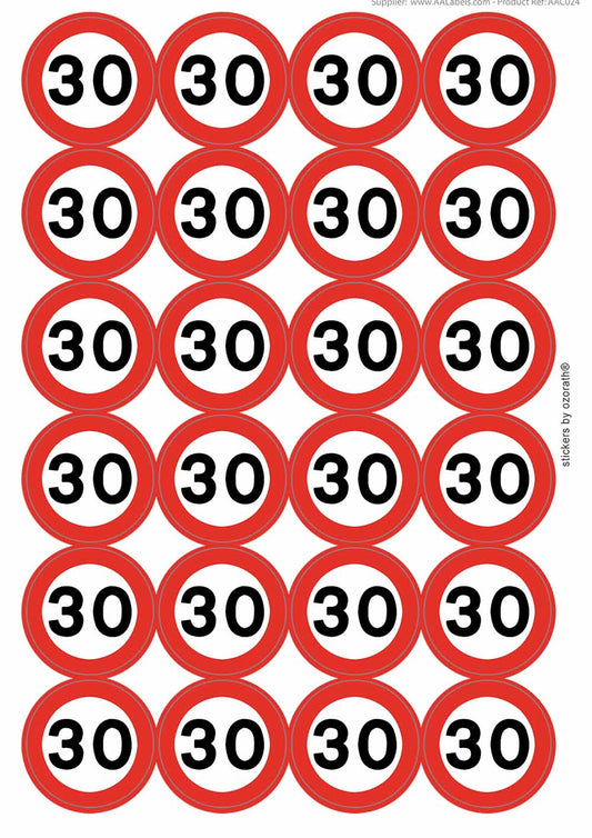 A picture of an A4 sheet of matte paper stickers