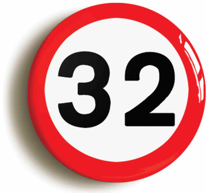 A picture of a button badge