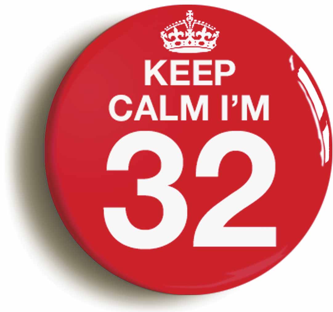 A picture of a button badge