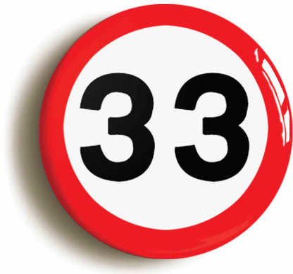 A picture of a button badge