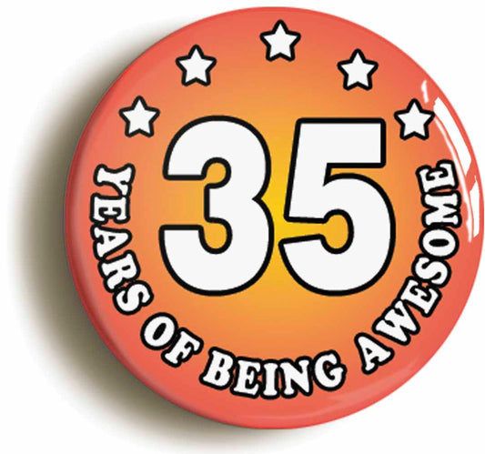 A picture of a button badge