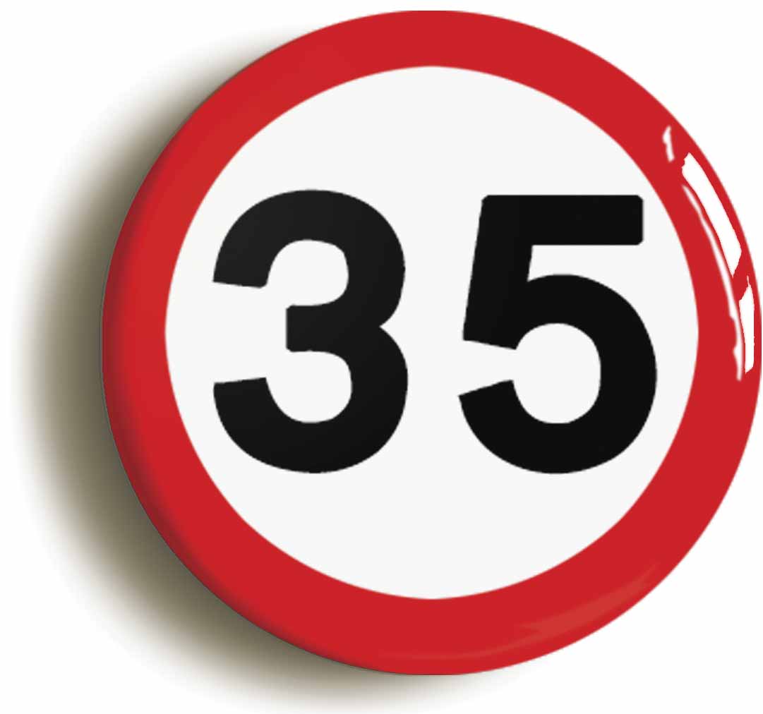 A picture of a button badge
