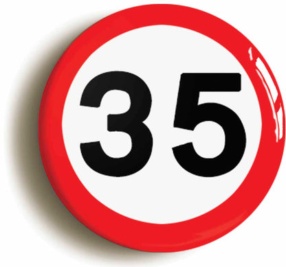 A picture of a button badge