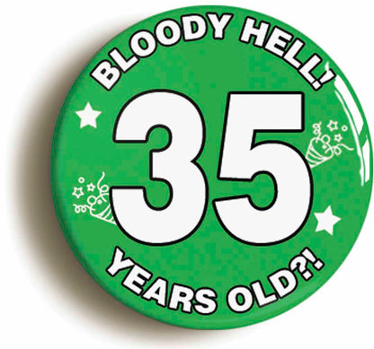 A picture of a button badge