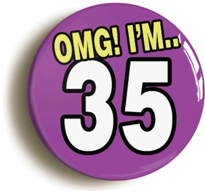 A picture of a button badge