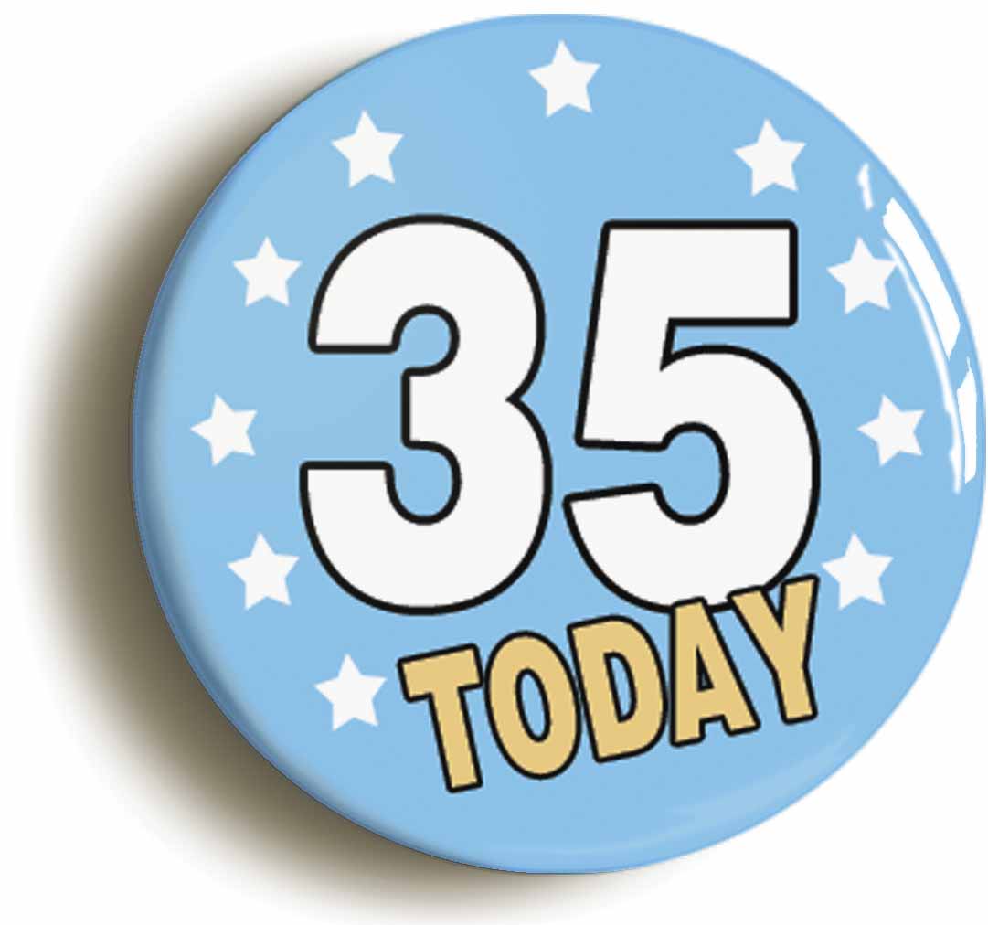 A picture of a button badge