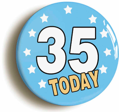 A picture of a button badge