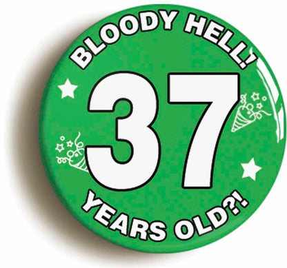 A picture of a button badge