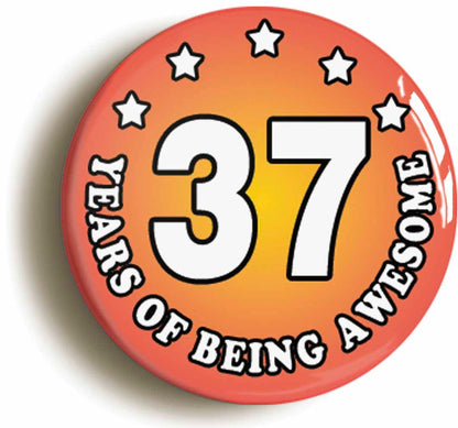 A picture of a button badge