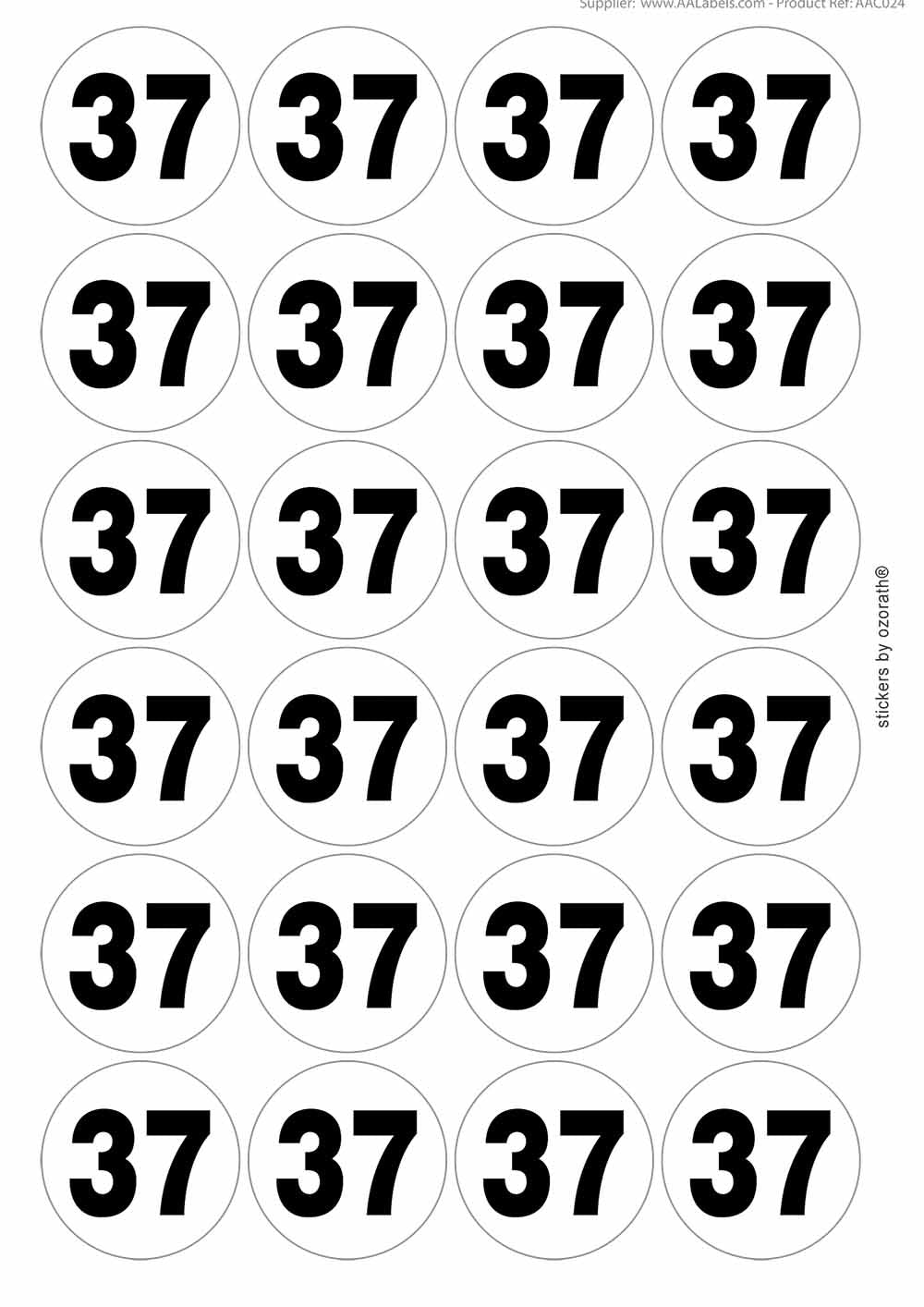 A picture of an A4 sheet of matte paper stickers