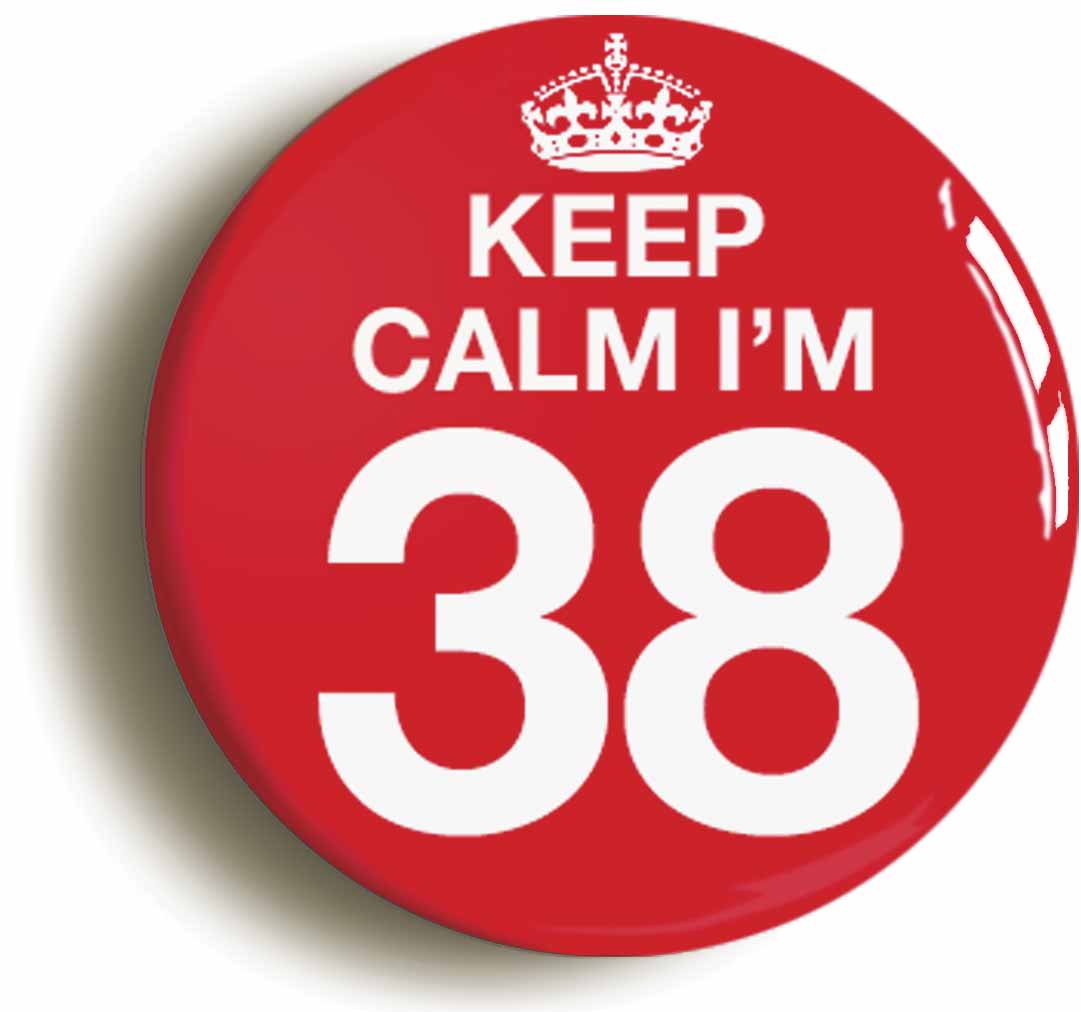 A picture of a button badge