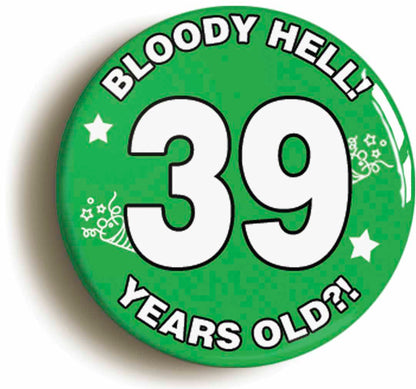 A picture of a button badge
