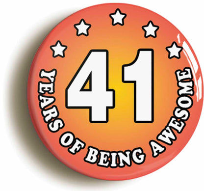 A picture of a button badge