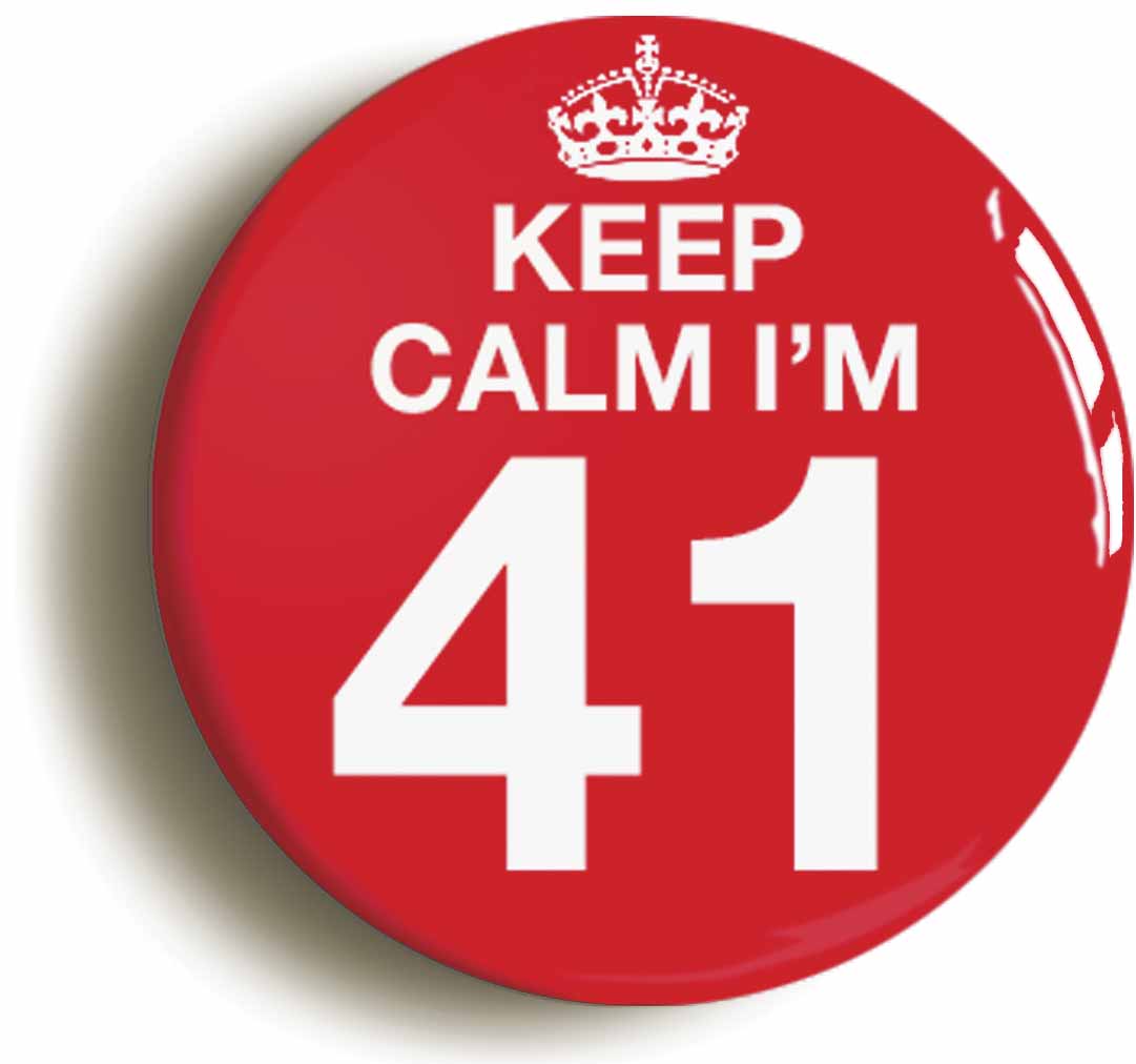 A picture of a button badge