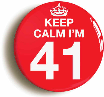A picture of a button badge