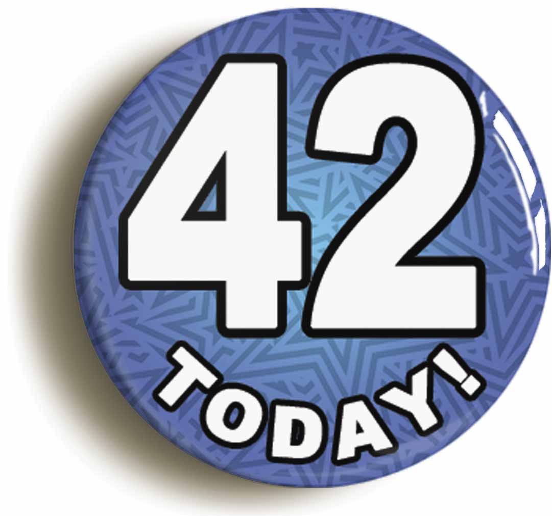 A picture of a button badge