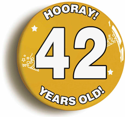 A picture of a button badge
