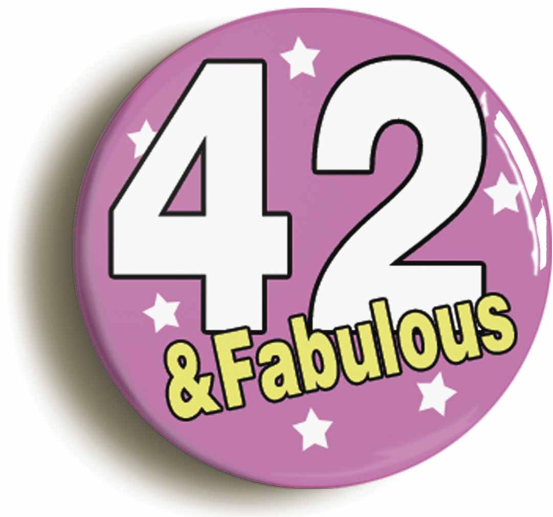 A picture of a button badge