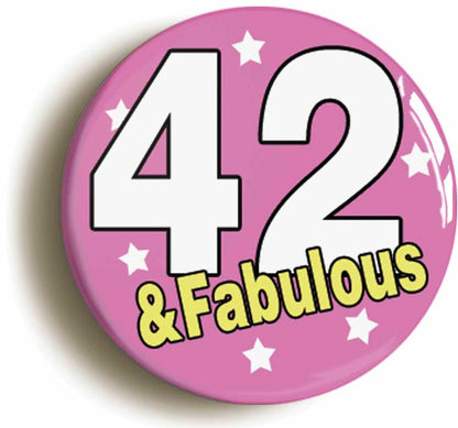 A picture of a button badge