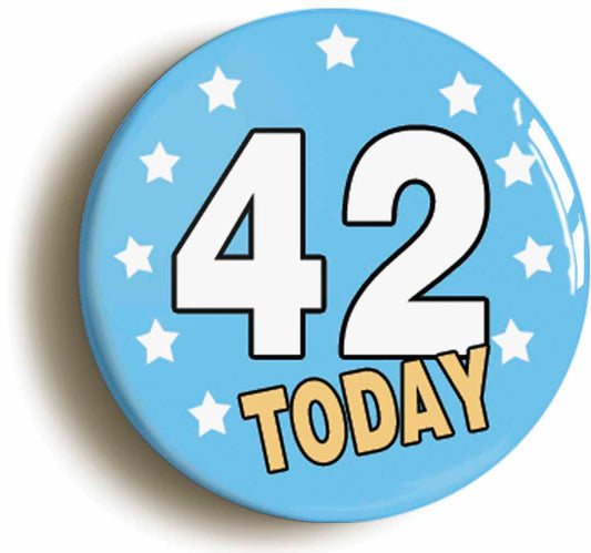 A picture of a button badge