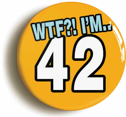 A picture of a button badge