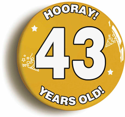 A picture of a button badge