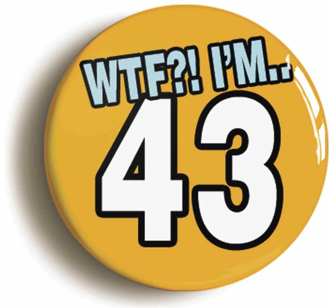 A picture of a button badge