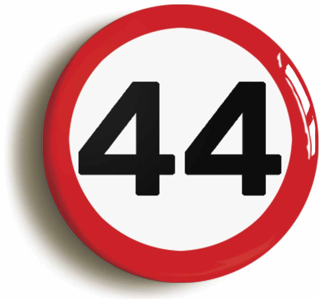 A picture of a button badge