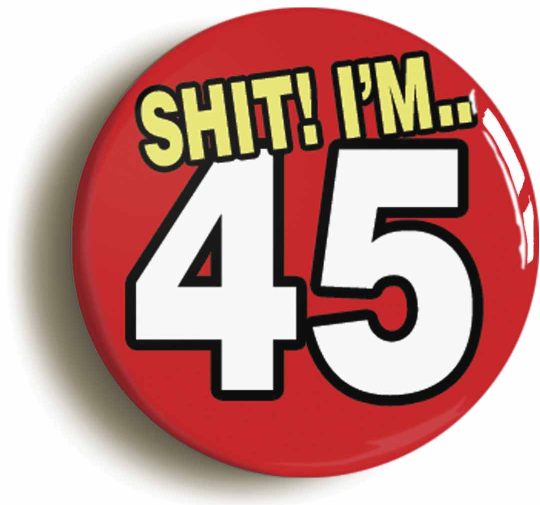 A picture of a button badge