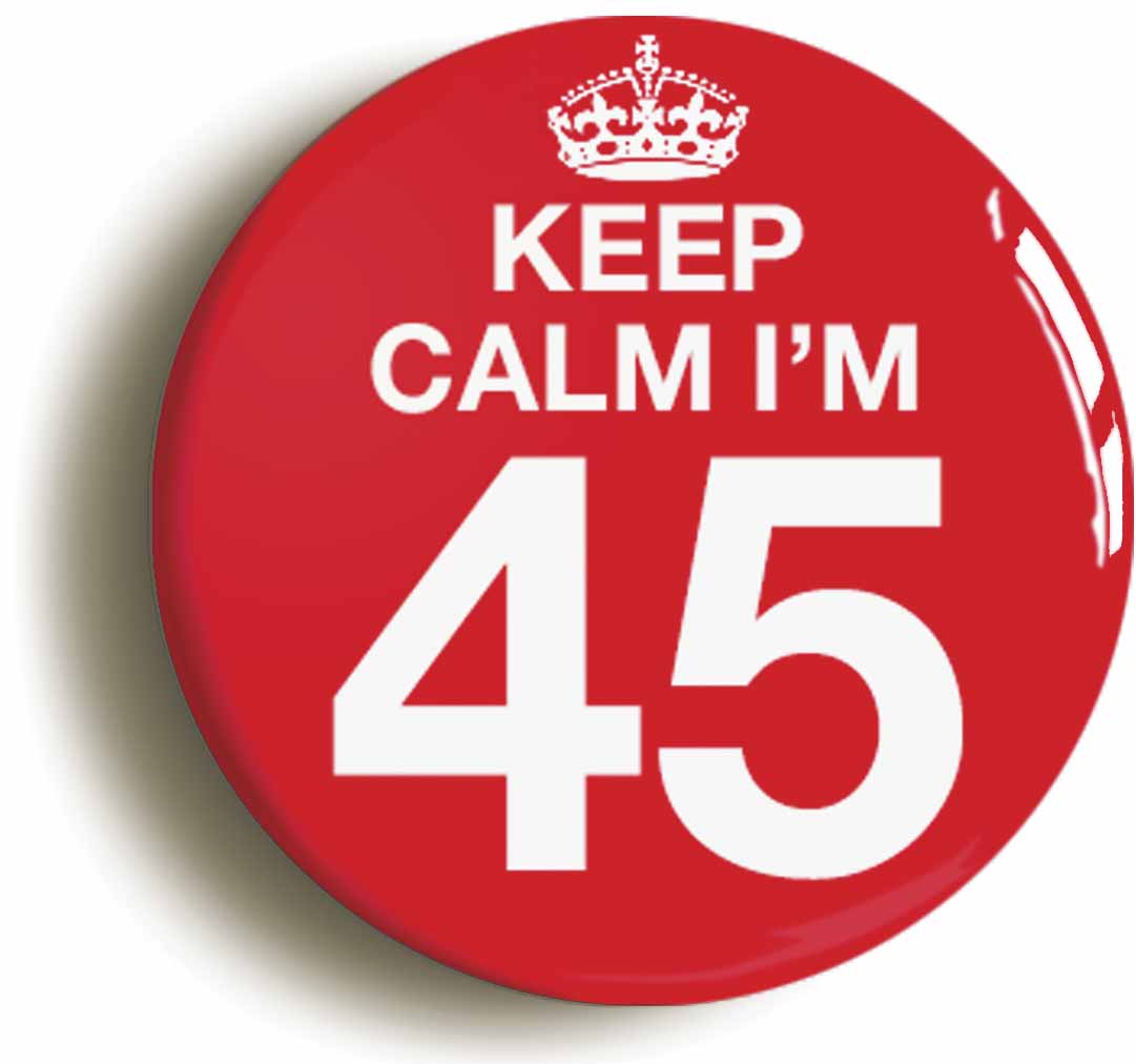 A picture of a button badge