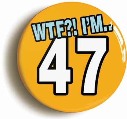 A picture of a button badge