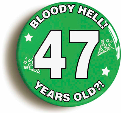 A picture of a button badge
