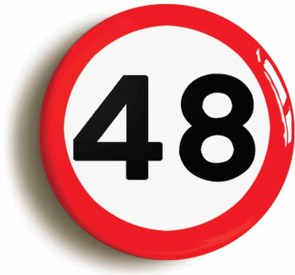 A picture of a button badge