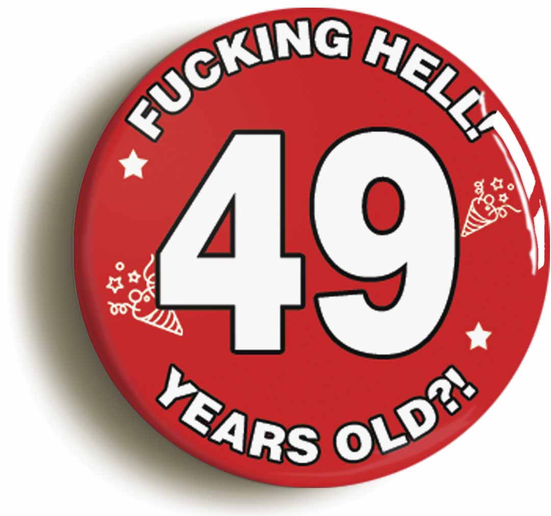 A picture of a button badge