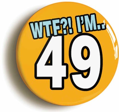 A picture of a button badge