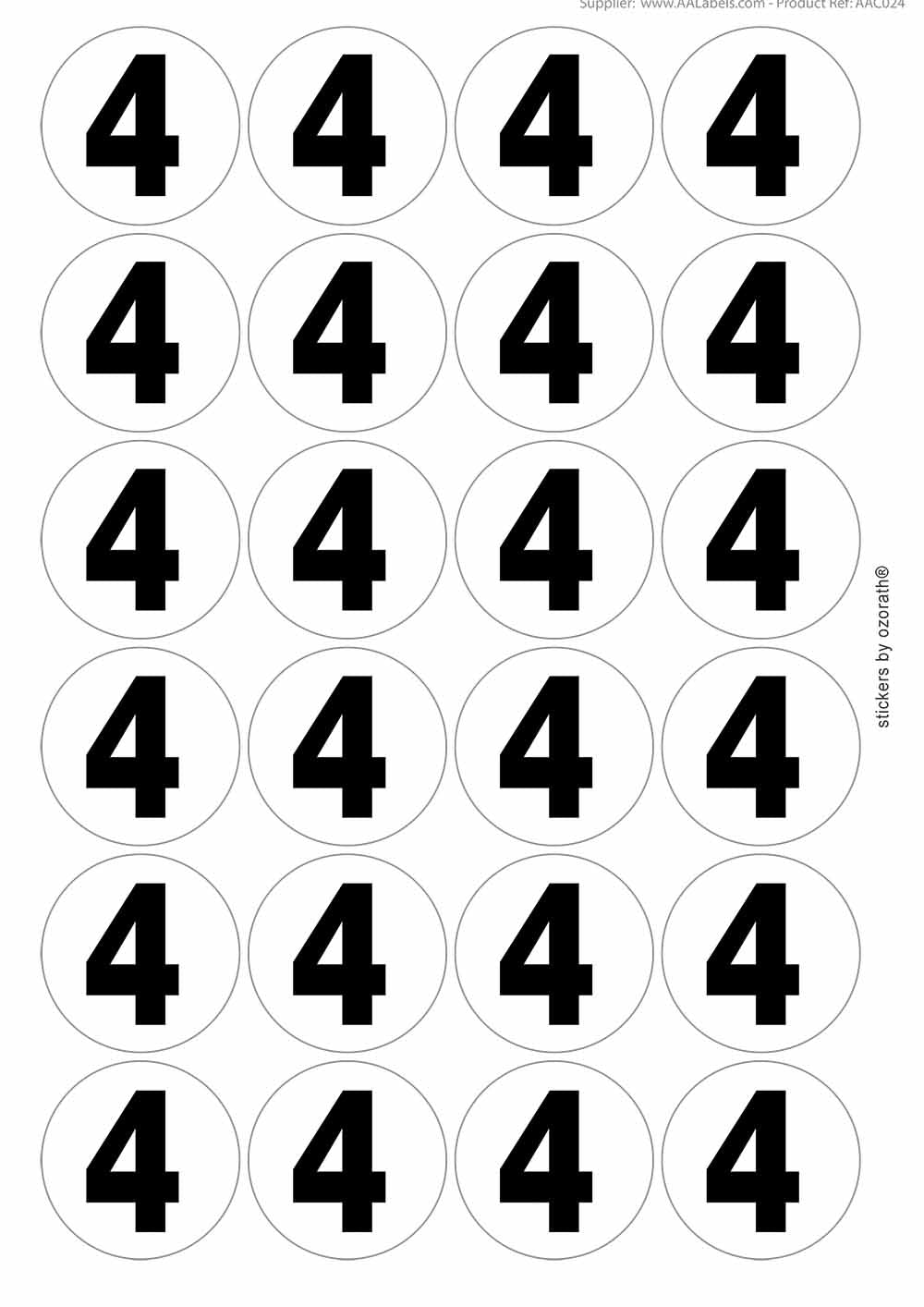 A picture of an A4 sheet of matte paper stickers