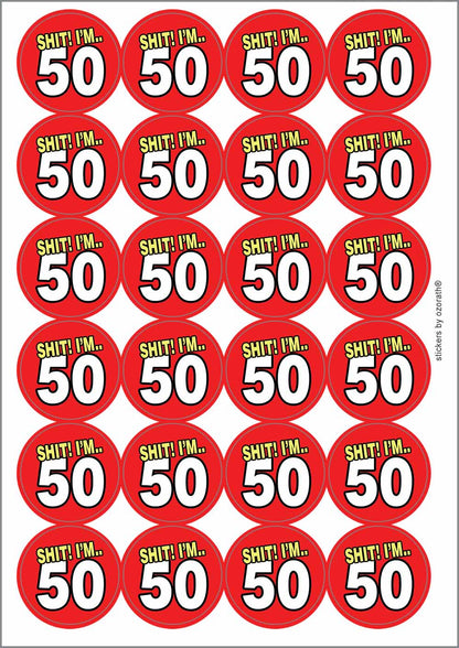 A picture of an A4 sheet of matte paper stickers