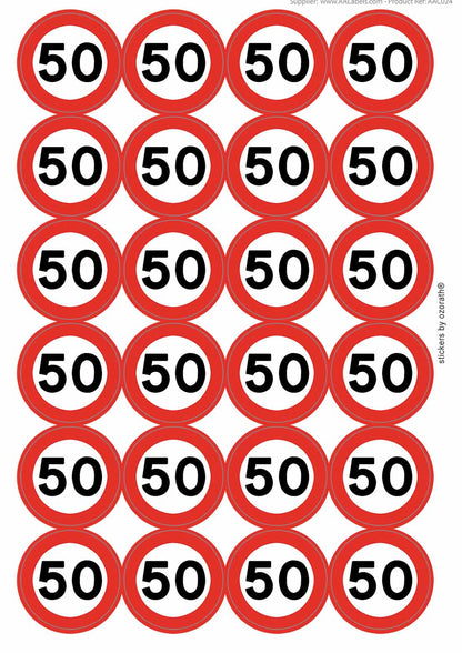 A picture of an A4 sheet of matte paper stickers