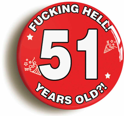 A picture of a button badge