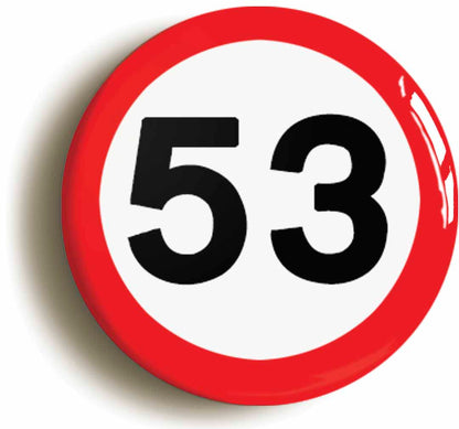 A picture of a button badge
