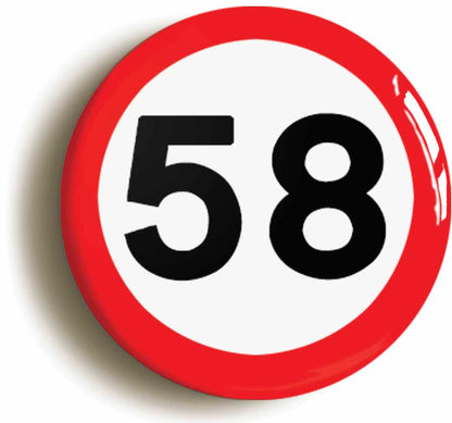 A picture of a button badge