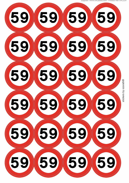 A picture of an A4 sheet of matte paper stickers