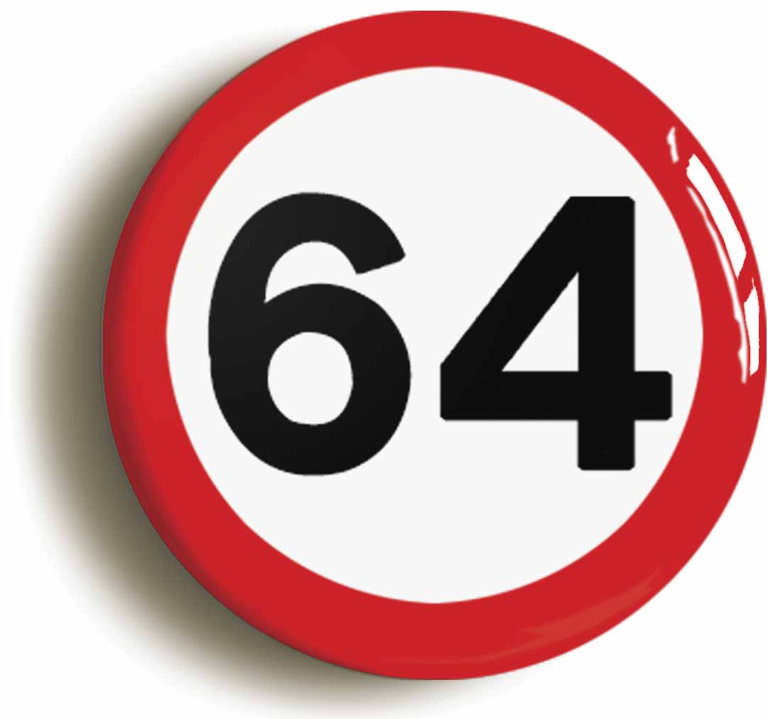 A picture of a button badge