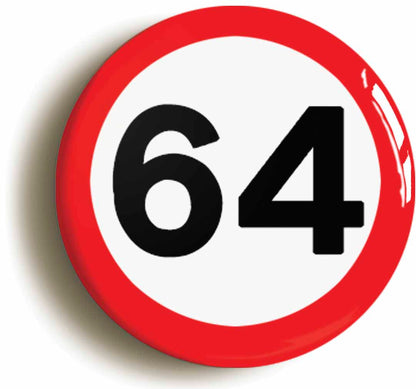 A picture of a button badge