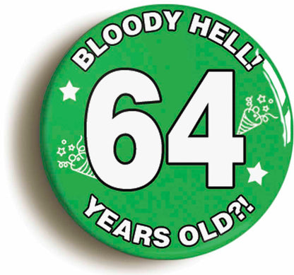 A picture of a button badge
