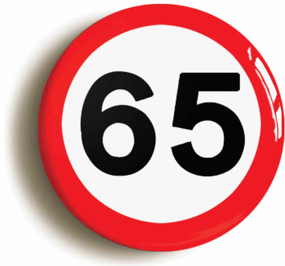 A picture of a button badge
