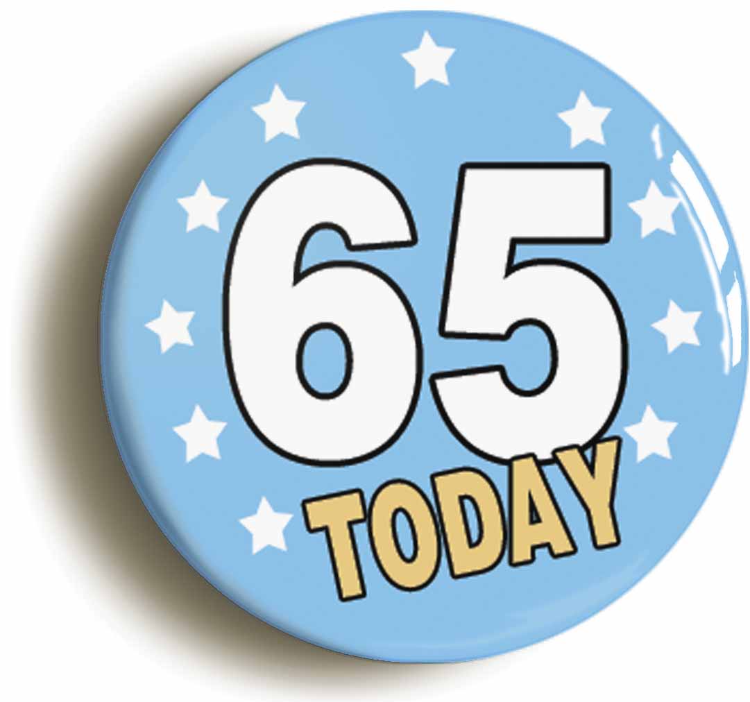 A picture of a button badge